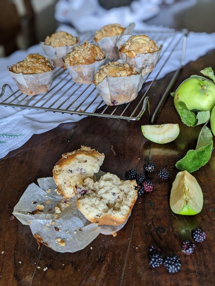 A classic muffin with an Autumnal twist