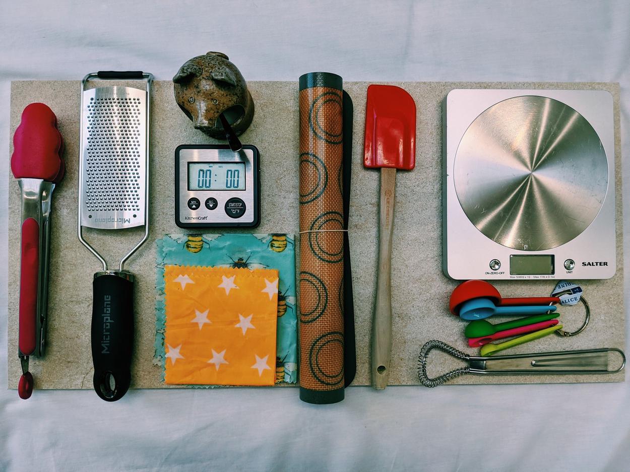 A snapshot of my kitchen "go-to" items!
